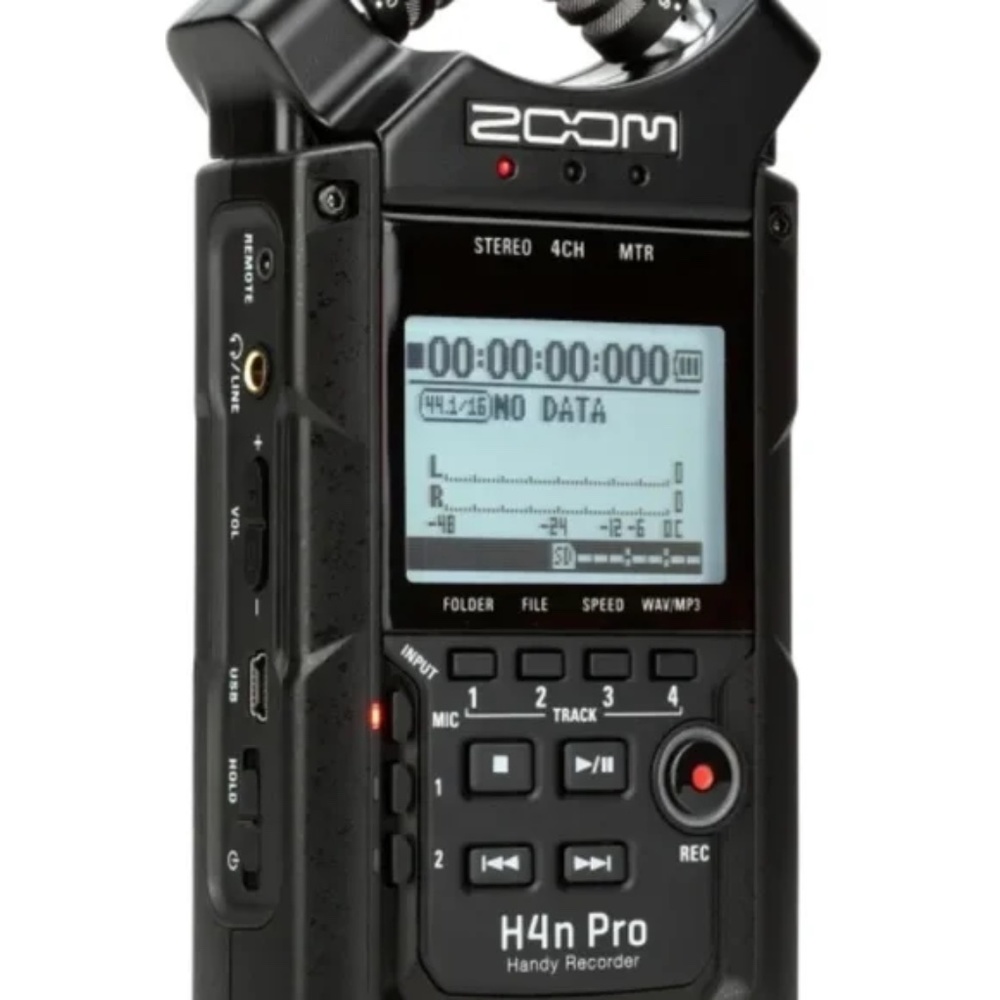 Zoom H4n Pro Handy Recorder - Black